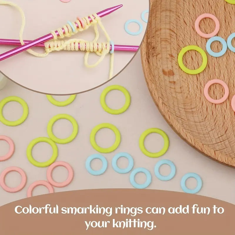 Knitting Markers Rings