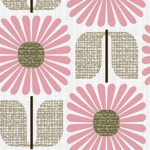 Square Blooms (Pink)