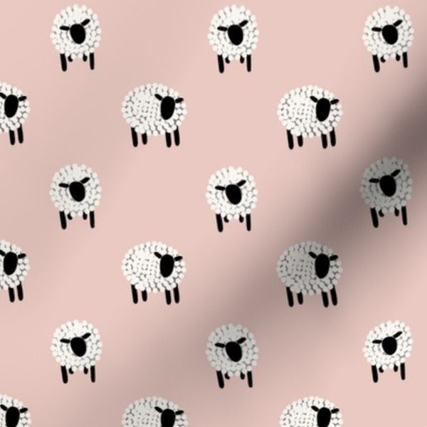 Gussie Standard-Counting Sheep-Rose/Blush-19416443