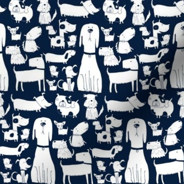 Dogs (Navy)