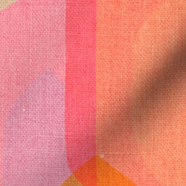 Mid Century Color Blocks Neon