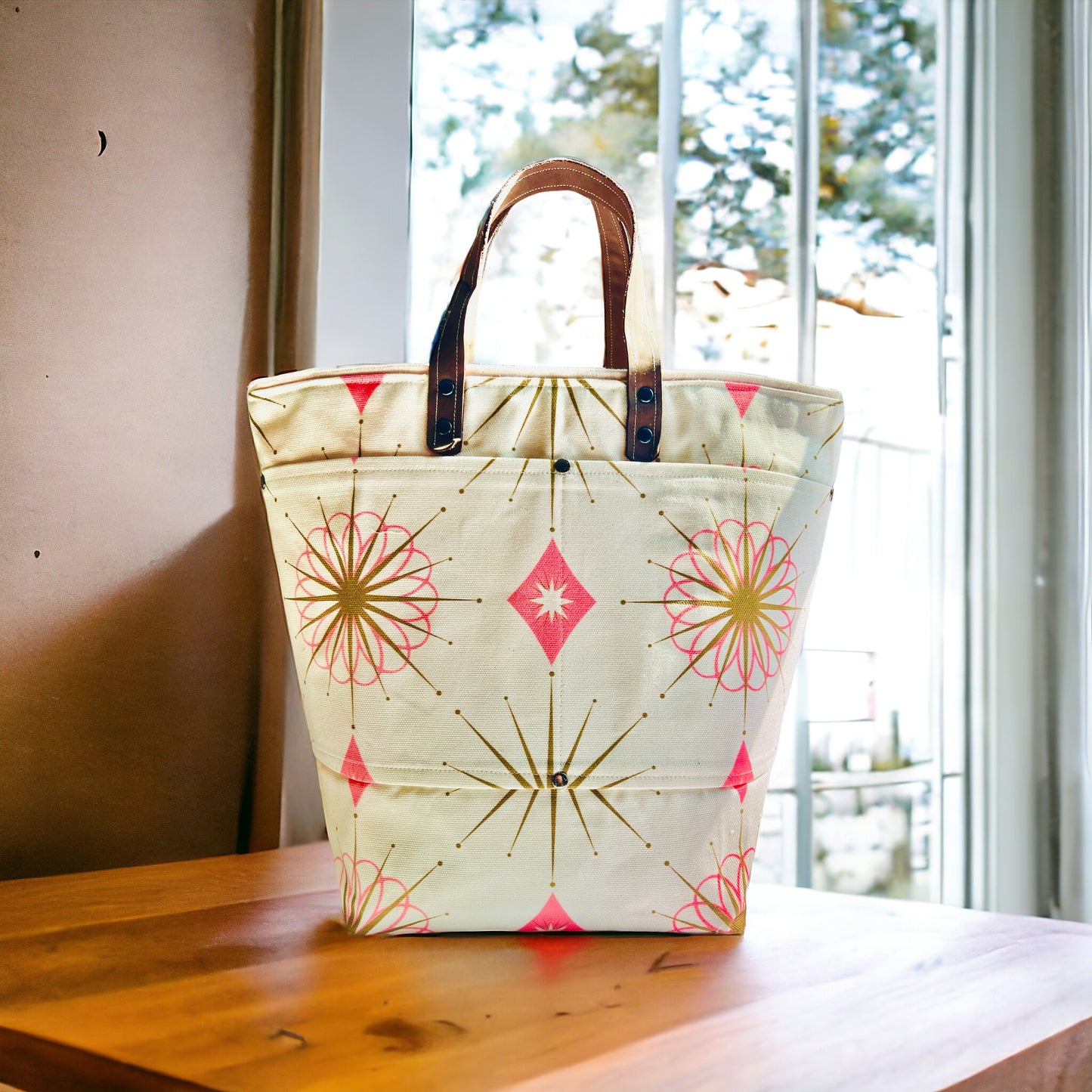 Mom's Kitchen-Pink and Teal 519