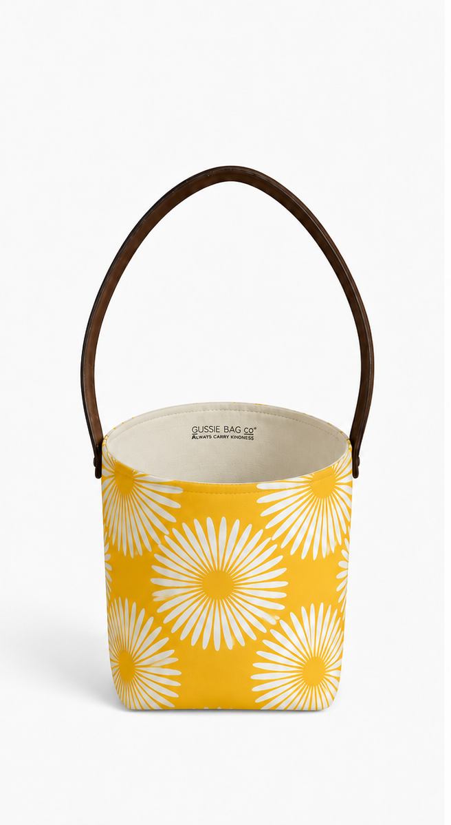 Gussie Sock-Welcoming Wall-Yellow