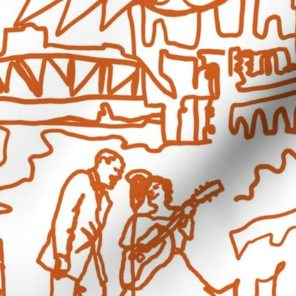 Hey Nashville-Orange