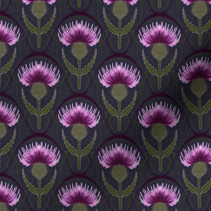 Art Nouveau Scottish Thistle