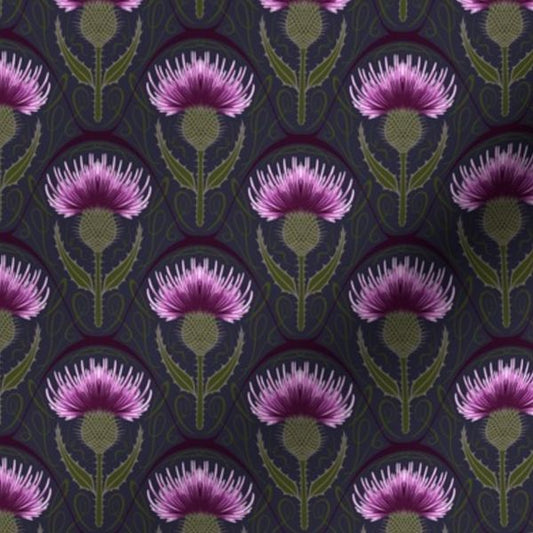 Art Nouveau Scottish Thistle