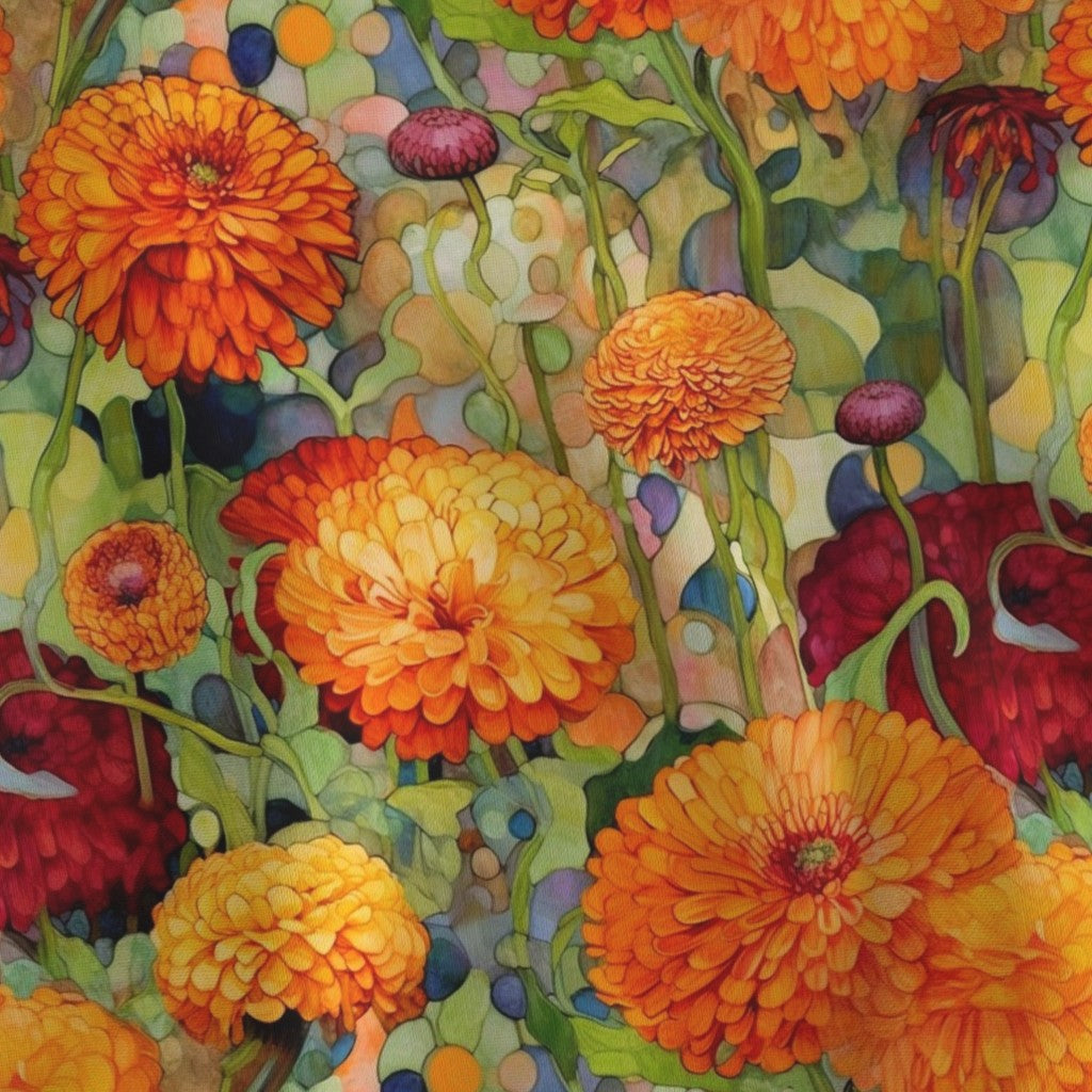 Zinnia Blossoms