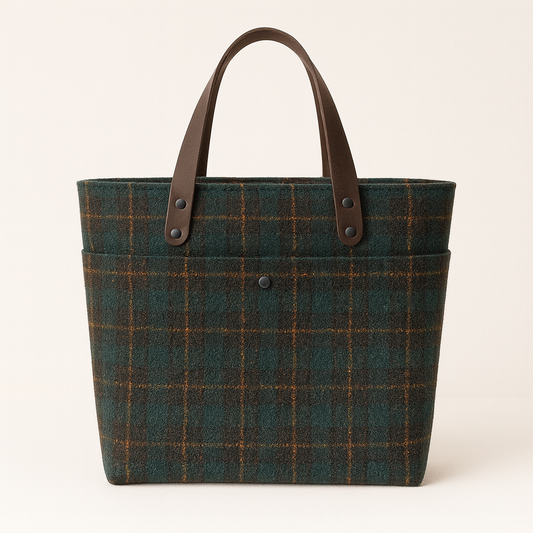 Wool Gussie-Limited Edition-Tartan Green