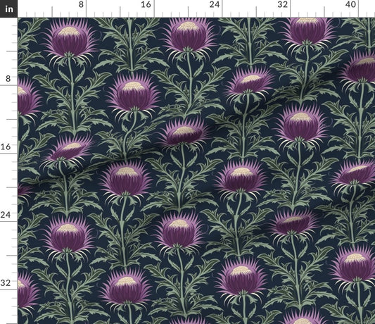 Art Nouveau Thistles