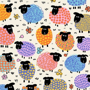 Gussie-Happy Sheep