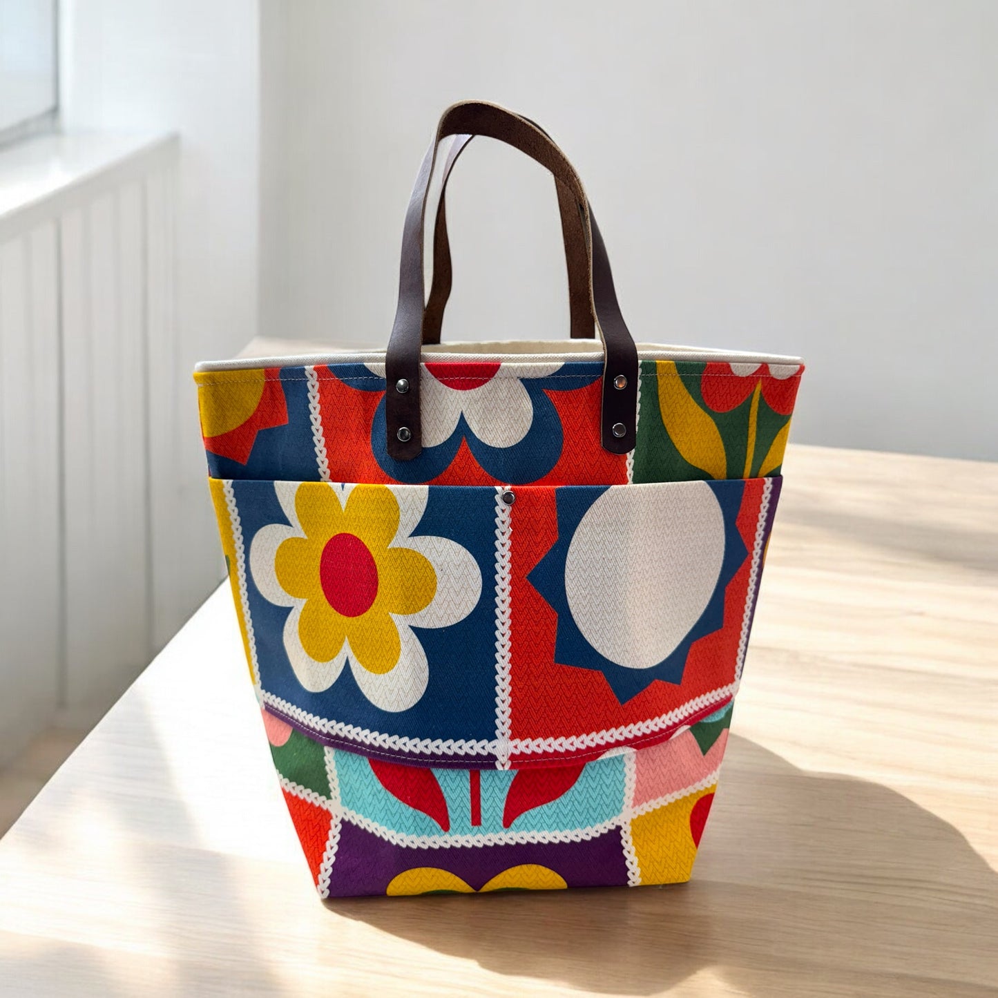 Large Retro Flower-All Over