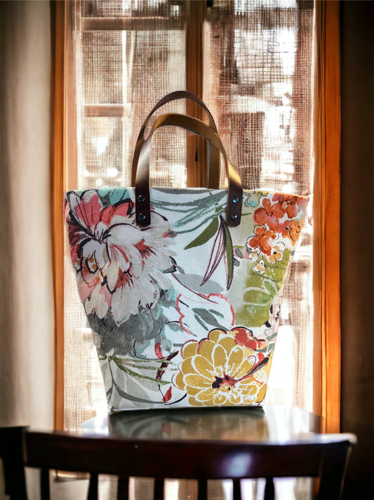 Gussie Miami Floral Tote